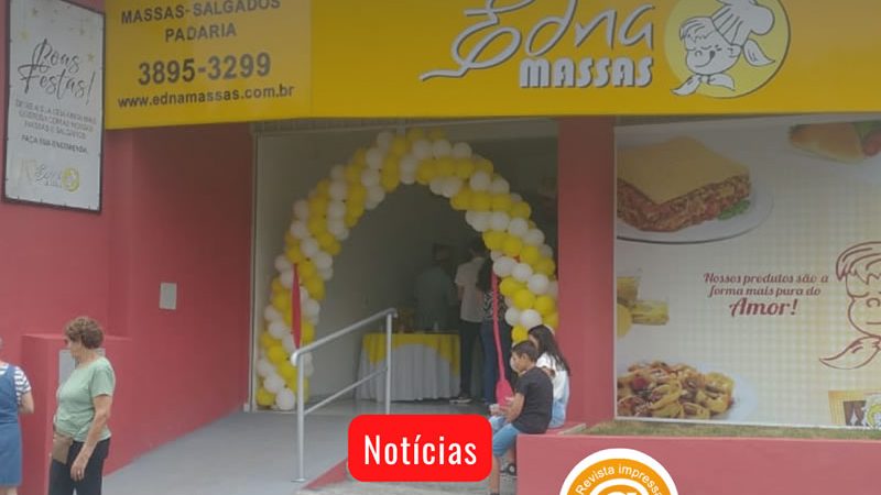 Edna Massas, em pleno crescimento, inaugura nova fábrica e loja