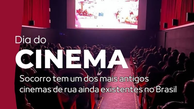 Socorro tem um dos mais antigos cinemas de rua ainda existentes no Brasil