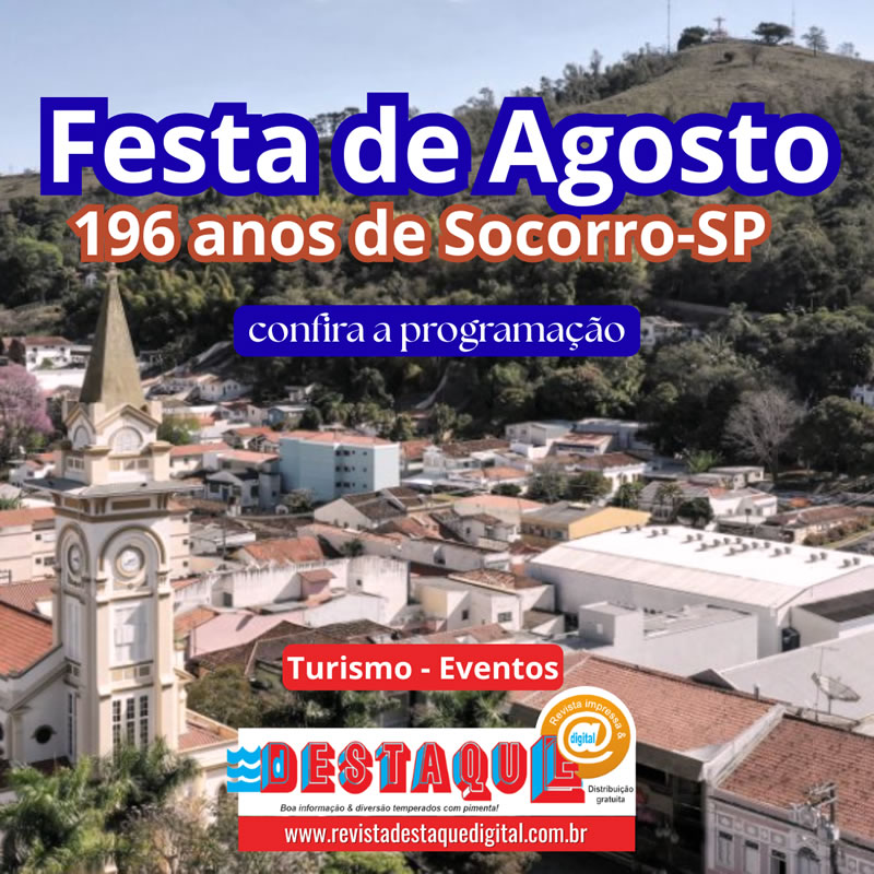 Socorro celebra 196 anos com programação cultural na tradicional Festa de Agosto