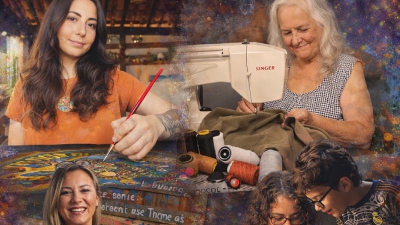ESPECIAL DE MARÇO: Quatro gerações envolvidas com a arte