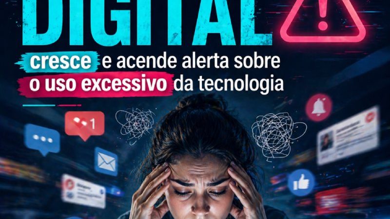 ANSIEDADE DIGITAL cresce e acende alerta sobre o uso excessivo da tecnologia