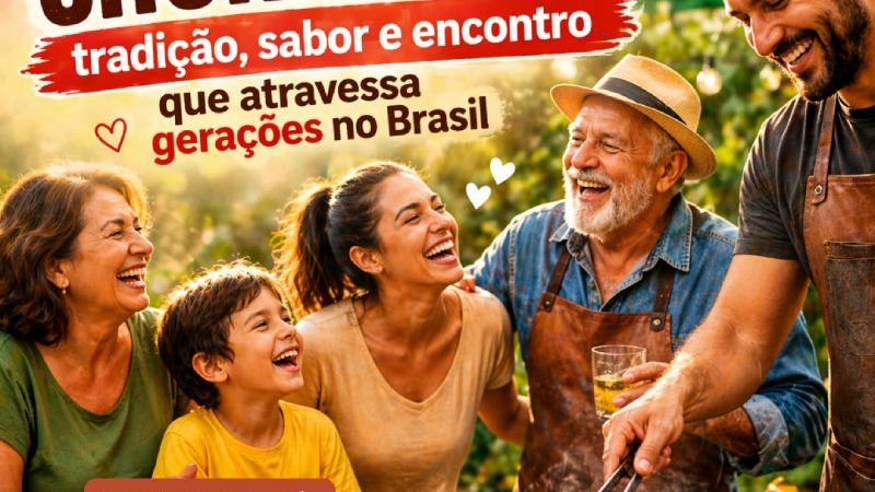 DIA DO CHURRASCO: tradição, sabor e encontro que atravessa gerações no Brasil