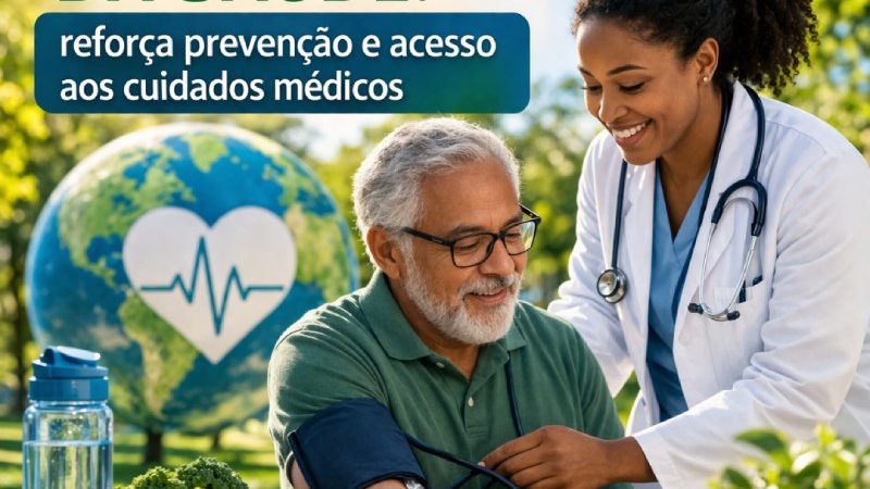 DIA MUNDIAL DA SAÚDE:  reforça prevenção e acesso aos cuidados médicos