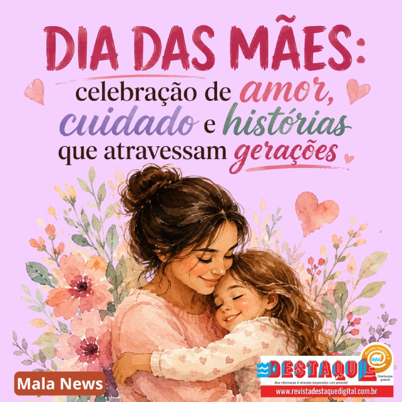 DIA DAS MÃES: celebração de amor, cuidado e histórias que atravessam gerações