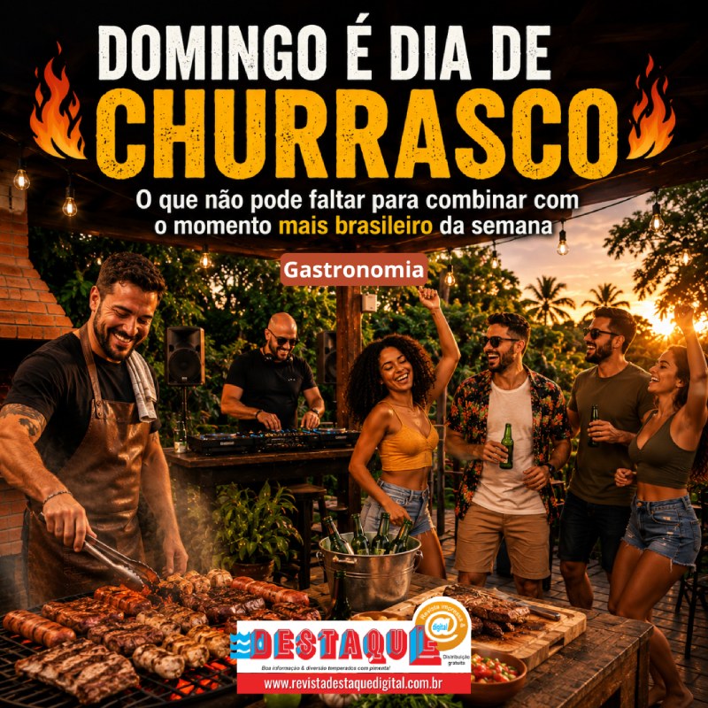 Domingo é dia de Churrasco: O que não pode faltar para combinar com o momento mais brasileiro da semana
