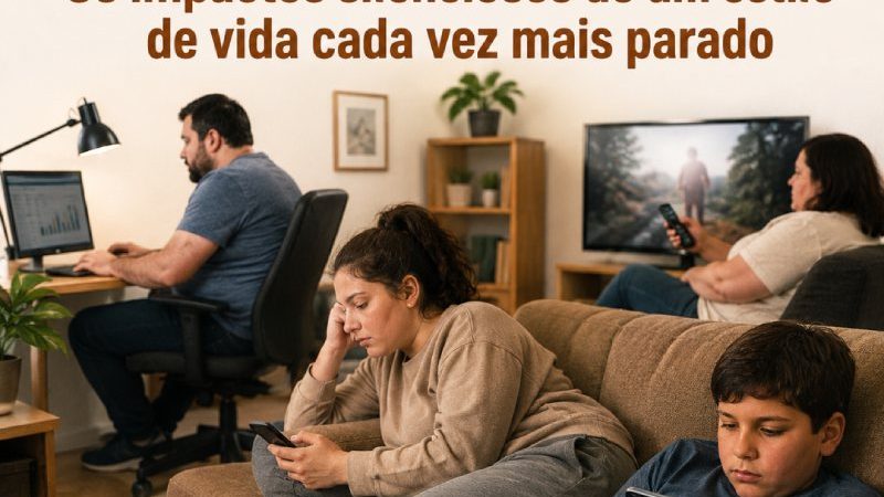 GERAÇÃO SEDENTÁRIA: Os impactos silenciosos de um estilo de vida cada vez mais parado