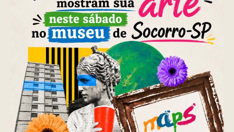 Artistas locais mostram sua arte neste sábado no museu de Socorro-SP