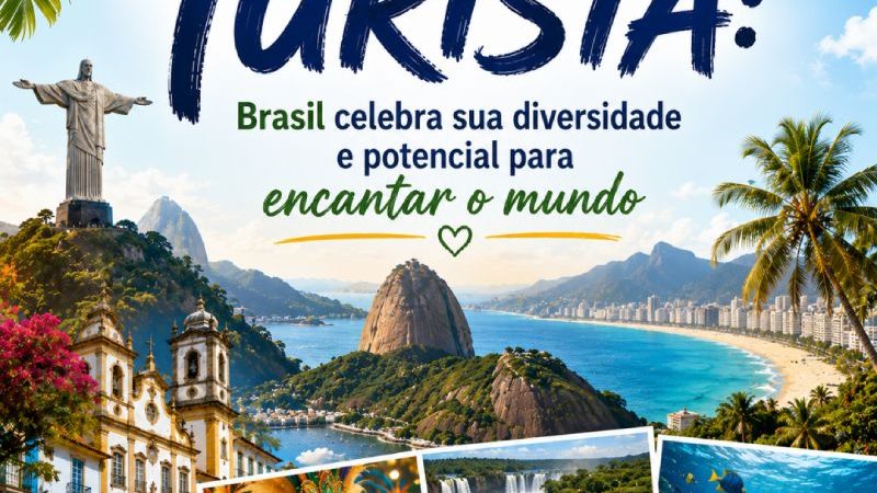 DIA DO TURISTA: Brasil celebra sua diversidade e potencial para encantar o mundo