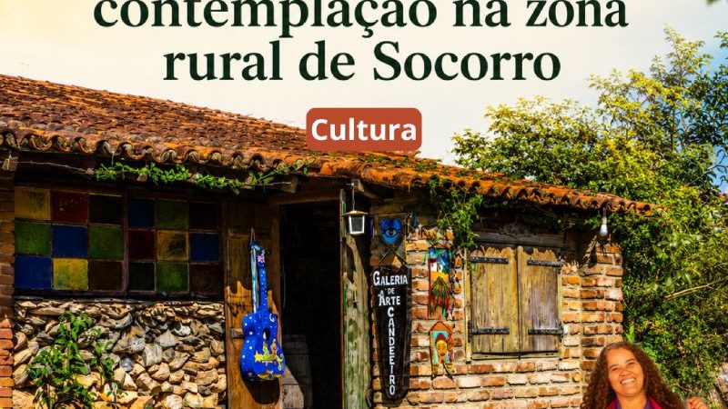 Exposição Coletiva une arte, cultura viva e contemplação na zona rural de Socorro