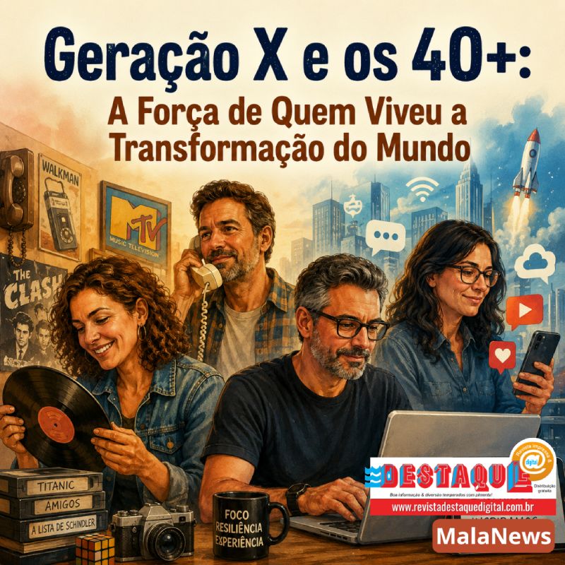 Geração X e os 40+: A Força de Quem Viveu a Transformação do Mundo