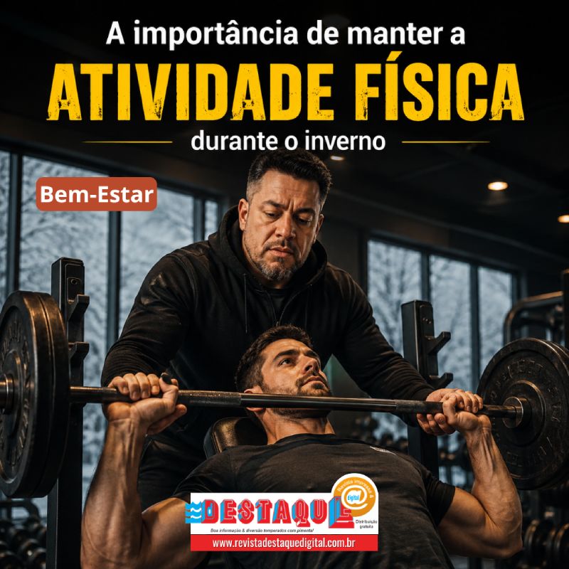 A importância de manter a ATIVIDADE FÍSICA durante o inverno