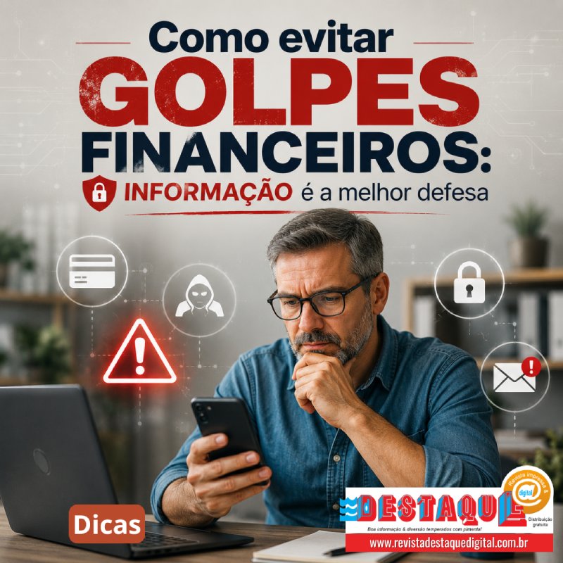 Como evitar Golpes Financeiros : INFORMAÇÃO é a melhor defesa