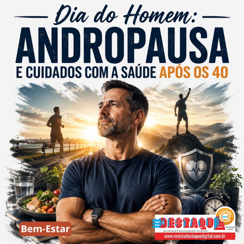 Dia do Homem: Andropausa e Cuidados com a Saúde após os 40