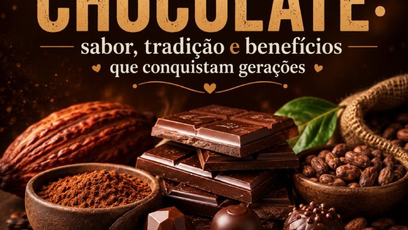 Dia Mundial do CHOCOLATE: sabor, tradição e benefícios que conquistam gerações