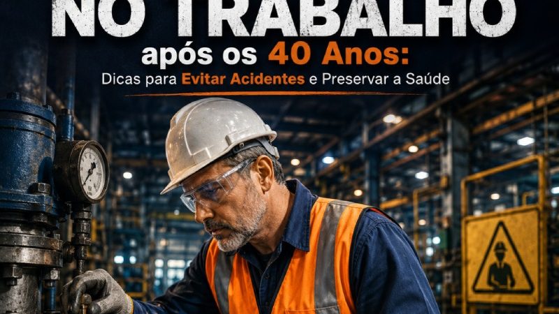 Como manter a SEGURANÇA NO TRABALHO após os 40 Anos: Dicas para evitar acidentes e preservar a saúde