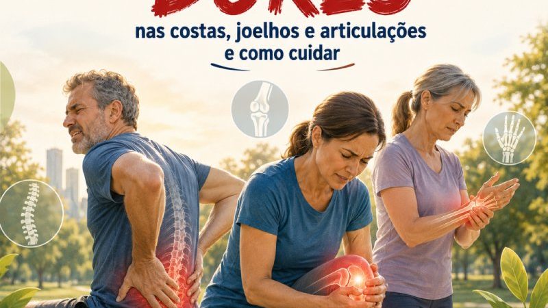 APÓS OS 40 ANOS: Por que surgem DORES nas costas, joelhos e articulações e como cuidar