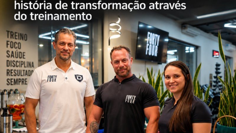 FortyFour Fit completa 6 anos e consolida uma história de transformação através do treinamento