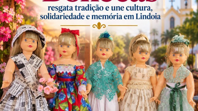 Barraca das Bonecas resgata tradição e une cultura, solidariedade e memória em Lindoia