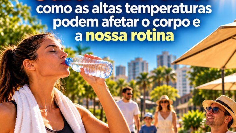Calor Extremo: Como as altas temperaturas podem afetar o corpo e a nossa rotina
