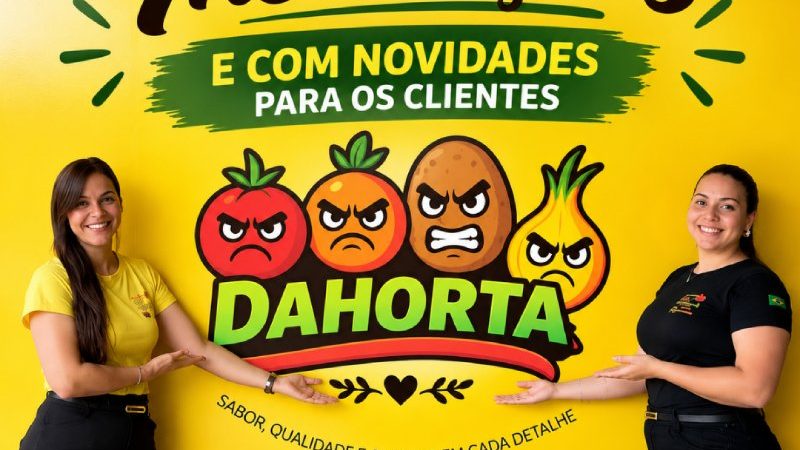 Casa dos Temperos Dahorta em novas e amplas instalações  e com novidades para os clientes