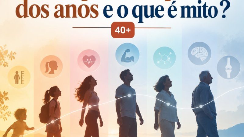 O que realmente muda no corpo com o passar dos anos e o que é mito ?