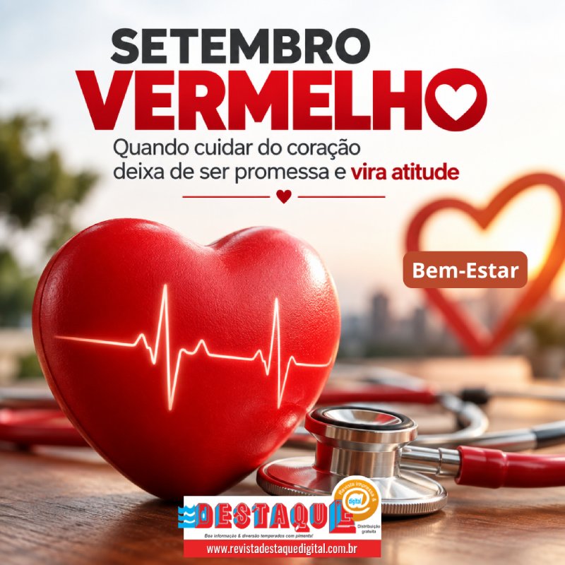SETEMBRO VERMELHO: Quando cuidar do coração deixa de ser promessa e vira atitude