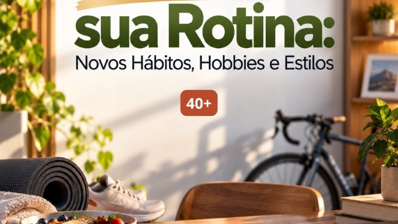 Transforme sua Rotina: Novos Hábitos, Hobbies e Estilos