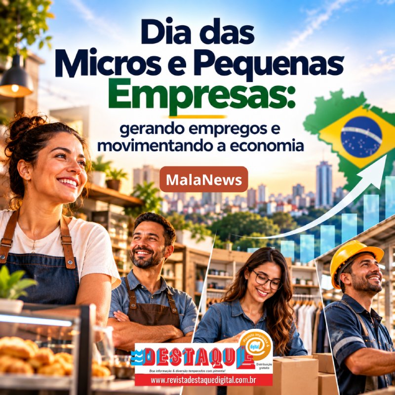 Dia das Micros e Pequenas Empresas: gerando empregos e movimentando a economia