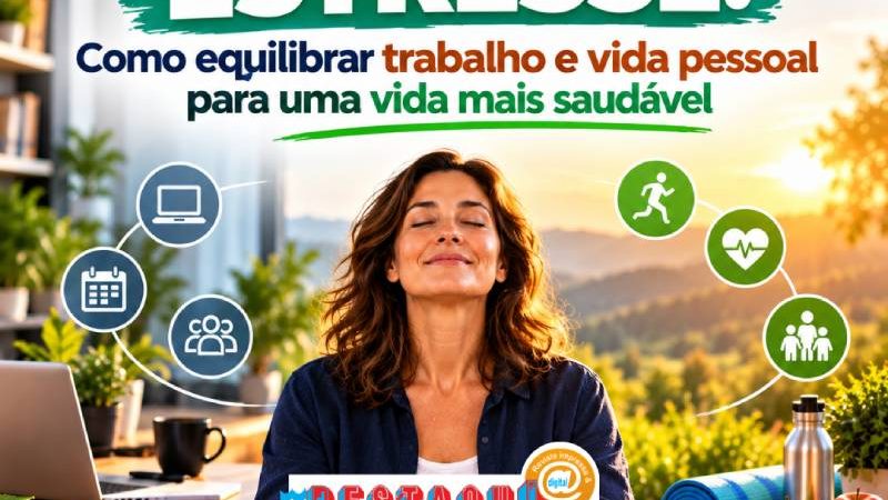 GESTÃO DO ESTRESSE: Como equilibrar trabalho e vida pessoal para uma vida mais saudável