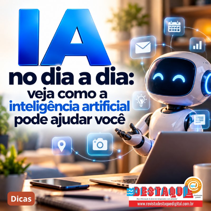 IA no dia a dia: veja como a inteligência artificial pode ajudar você