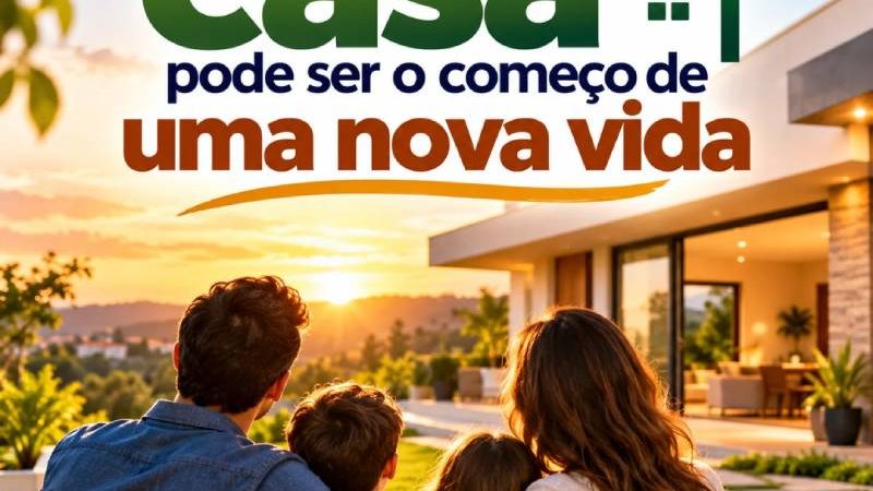 Uma nova casa pode ser o começo de uma nova vida