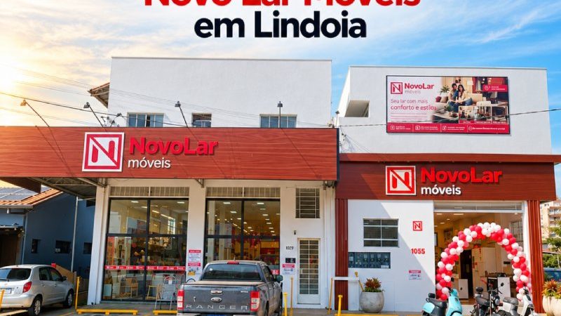 Tradição e renovação marcam reinauguração da Novo Lar móveis em Lindoia